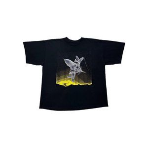 Y2K F4 Jet Double Sided T-Shirt